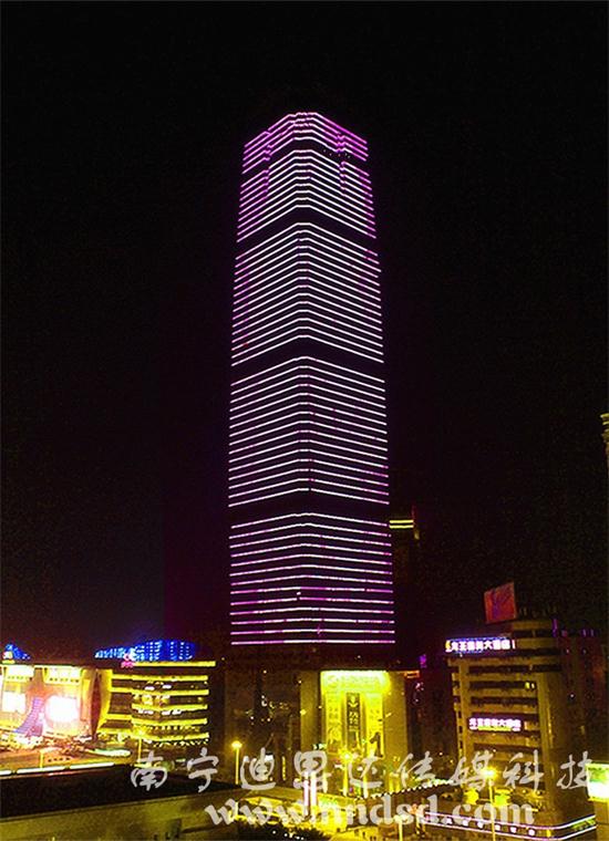柳州地王LED幕墙屏