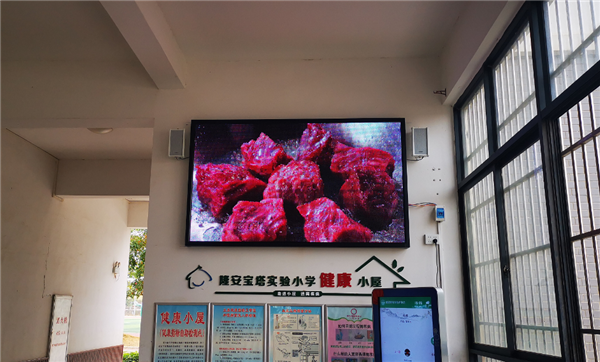 隆安县宝塔实验小学室内全彩屏