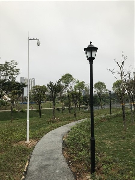 南宁罗赖沟口袋公园景观照明及监控工程